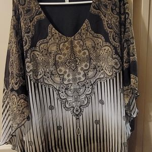 Quintessential Pancho Blouse